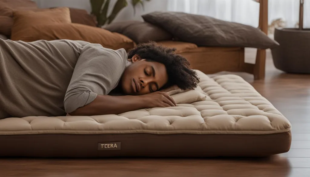 Eco Terra mattress ideal sleeping positions