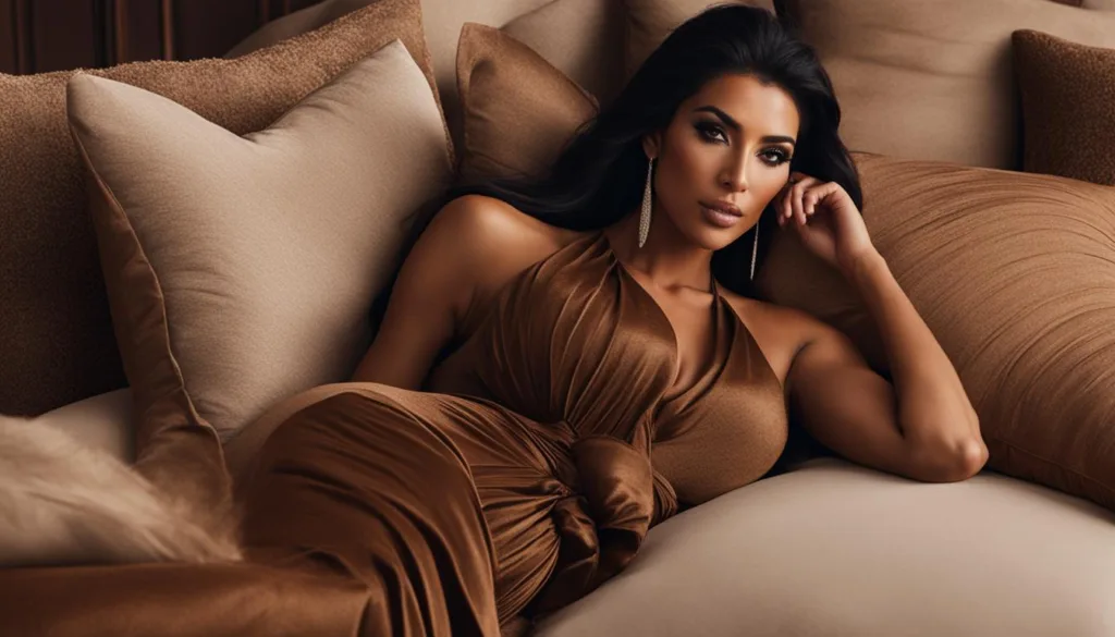 Kim Kardashian endorsing Aireloom mattresses