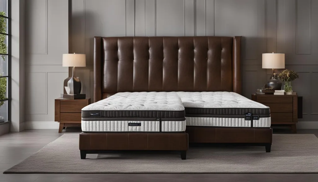 Kingsdown luxury mattress summary table