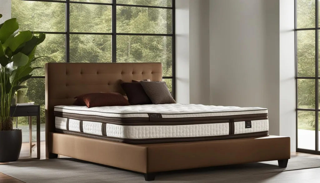 PlushBeds Botanical Bliss mattress motion isolation, temperature control, and pressure relief