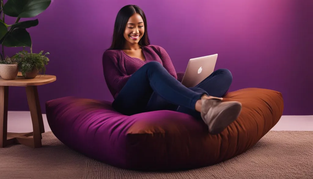 Purple Gel Cushion Comfort