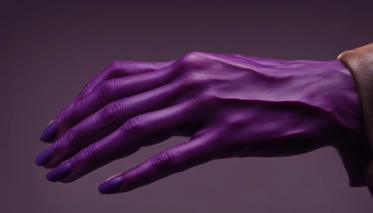 Purple Skin Pressure Effects
