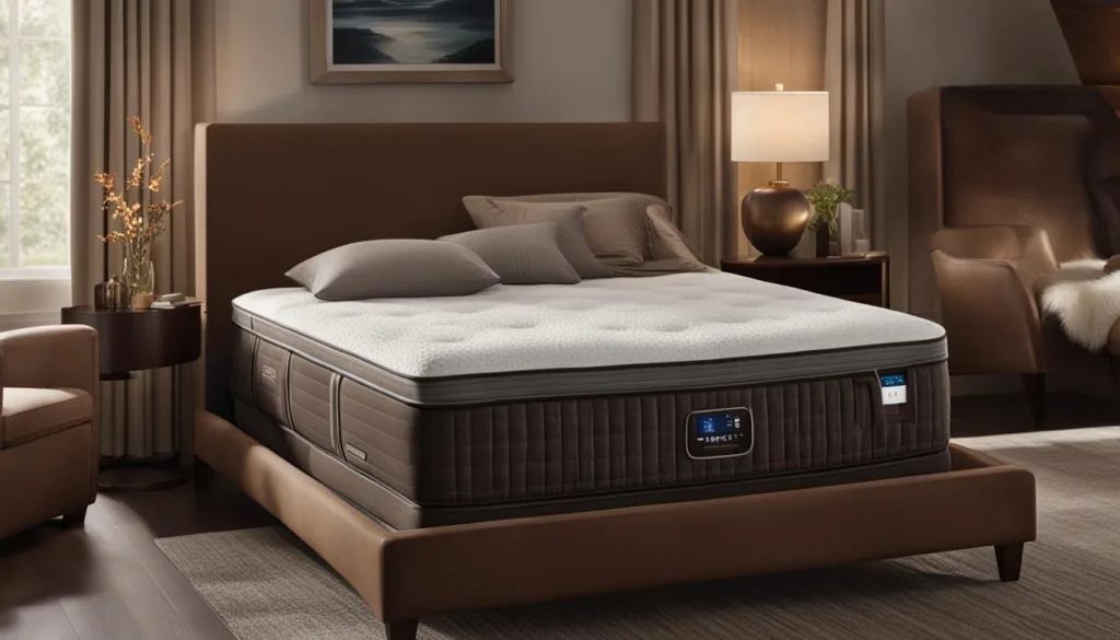 Stearns & Foster mattress motion isolation and temperature regulation