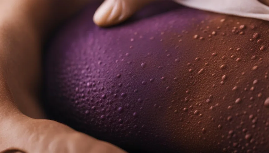 causes of Purple Skin Pressure Effects