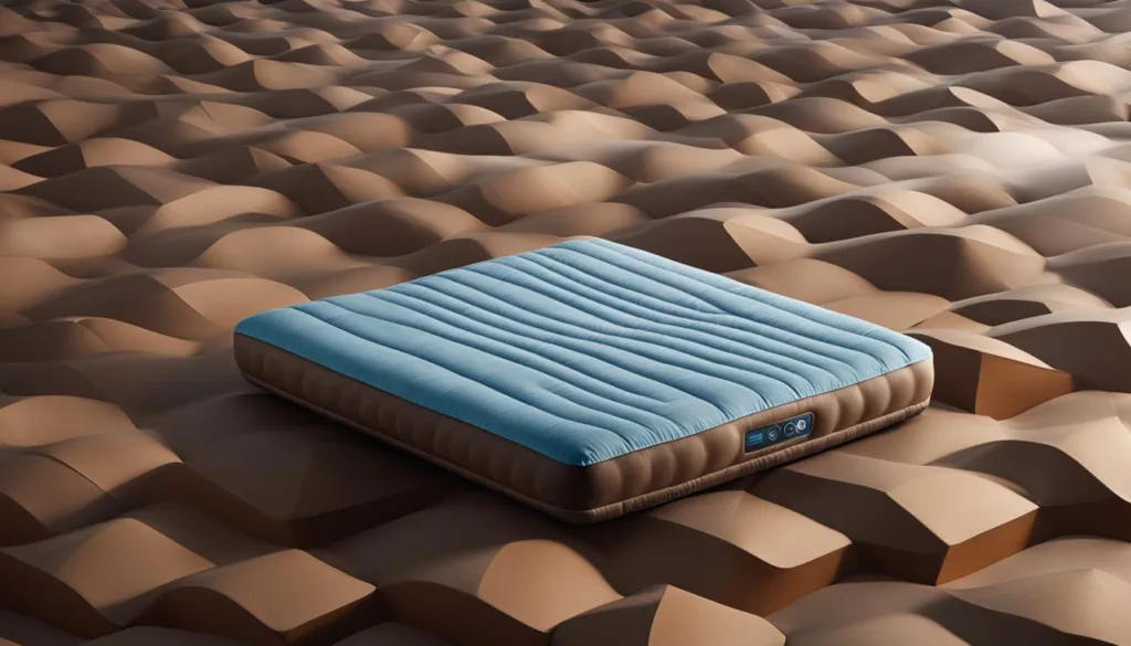 temperature-regulating mattress