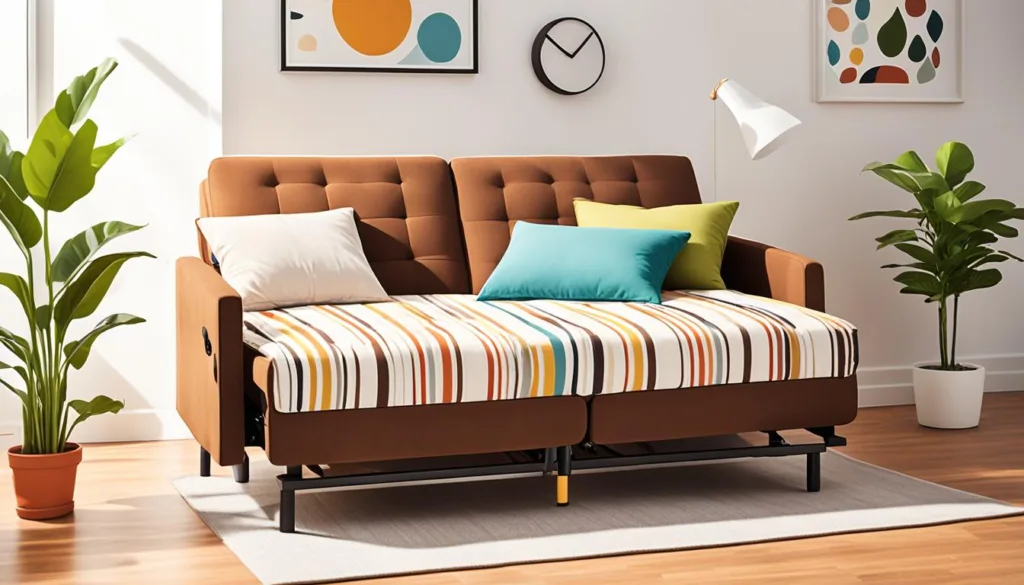 Space Saving Futon Sofa Bed - Convertible Futon Sofa Beds